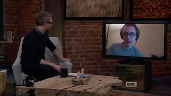 Sage Testini with Chris Hardwick on 