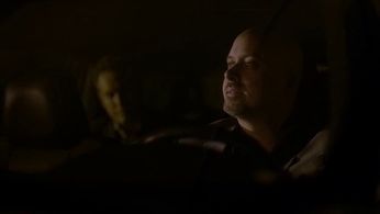 Cole Hauser and Matthew D. Matteo in Rogue (2013)