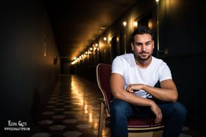 Director Ian Roderick Gray at The Milano Film Festival for the European premiere of 'The Banksy Job'.