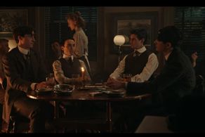Still of Thom Nyhuus, Jonathan Neil Alexander, Ben Barnes and Seamus Patterson in Guillermo Del Toro’s Cabinet of Curios