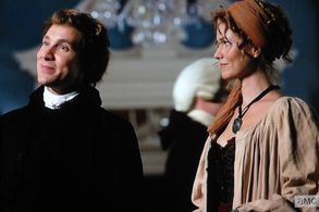 As Patience Wright in TURN; with Stuart Williams