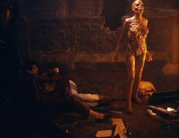 Traci Lind, William Ragsdale, and Dinah Cancer in Fright Night Part 2 (1988)