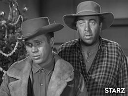 Steve McQueen and Robert Foulk in Wanted: Dead or Alive (1958)