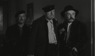 Pierre Fresnay, Jean Gabin, and Noël-Noël in The Old Guard (1960)