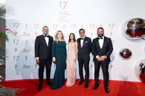 At the 17th Asian Film Awards