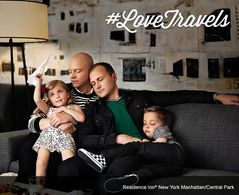 Scott Parrish, Chad Gilkison, Lukas Gilkison-Parrish, and Olivia Gilkison-Parrish