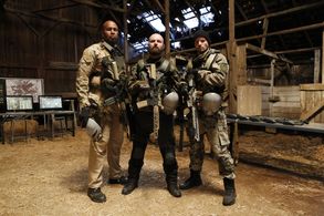 D. Elliot Woods and Justin Morck in Agents of S.H.I.E.L.D. (2013)