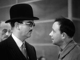 Raymond Cordy and Henri Marchand in À Nous la Liberté (1931)