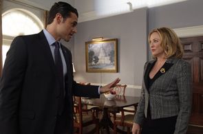 Virginia Madsen and Adan Canto in Designated Survivor (2016)