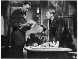 John Hoy, Ewart G. Morrison, and Ray Reagan in The Last Chance (1945)