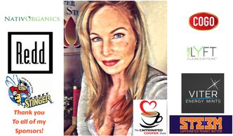 The Caffeinated Cooper Show Sponsors