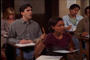 Ian Lithgow and Danielle Nicolet in 3rd Rock from the Sun (1996)