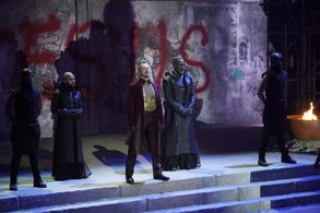 Ben Daniels, Norm Lewis, and Jin Ha in Jesus Christ Superstar Live in Concert (2018)