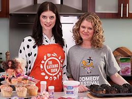 Kate McCartney and Kate McLennan in The Katering Show (2015)