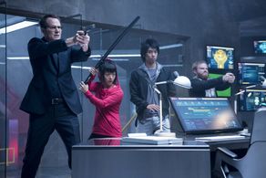 Jack Coleman, Henry Zebrowski, Toru Uchikado, and Kiki Sukezane in Heroes Reborn (2015)