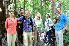 Carly Diamond Stone, Clayton Meek, Alfonso DiLuca, Vicky Dawson, Cristina Encarnacion and Nick Thomas at the Tuyuka Indi