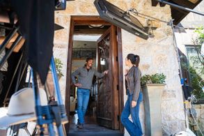 Sonya Balmores and Granger Smith