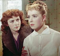 Lidiya Fedoseeva-Shukshina and Margarita Kosheleva in Sverstnitsy (1959)