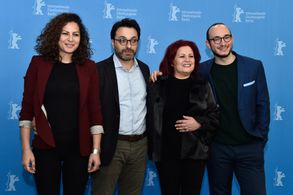 Sabah Bouzouita, Mohamed Ben Attia, Majd Mastoura, and Rym Ben Messaoud in Hedi (2016)