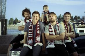 Joonas Saartamo, Eero Ritala, and Jussi Vatanen in Fanatics (2012)