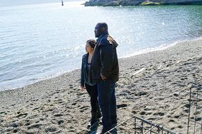 Alyssa Diaz and Nonso Anozie in Zoo (2015)