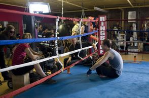 Caleb Steinmeyer and Michael Morrissey in Boy Wonder (2010)