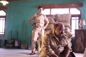 Film Still: Identity Card (with Saurabh Shukla),Hindi