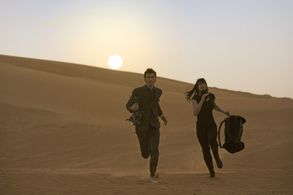 Michelle Ryan and David Tennant in Doctor Who (2005)