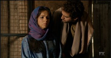 Adam El Hagar and Annet Mahendru in Tyrant (2014)