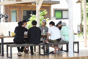 V, RM, BTS, SUGA, Jimin, Jin, j-hope, and Jungkook in In the SOOP BTS Ver. (2020)