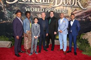 Ben Kingsley, Giancarlo Esposito, Jon Favreau, Clarke Peters, Russell Peters, Lupita Nyong'o, Ritesh Rajan, and Neel Set