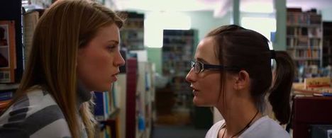 Emily Peck and Marja-Lewis Ryan in The Four-Faced Liar (2010)