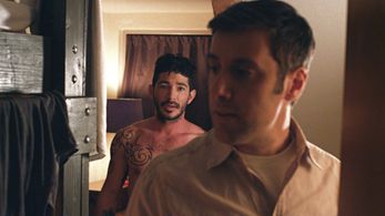 Mark Strano and Frankie Valenti in Tiger Orange (2014)