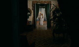 Norman Eshley and Jeanne Moreau in The Immortal Story (1968)