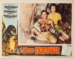 Patti Gallagher and Douglas Henderson in King Dinosaur (1955)