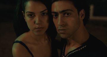 Hanane El Karni and Hamza Kadri in Only Lovers Left Alive (2013)