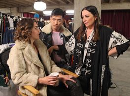 Patrick Wymore and Kelly Cutrone in America's Next Top Model: Meet the Guys & Girls of Cycle 20 - Part 1 & 2 (2013)