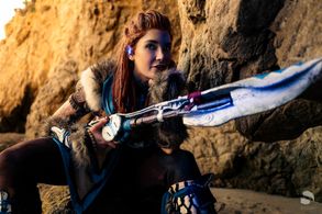 Siri Dahl as Aloy from Horizon Zero Dawn/Horizon Forbidden West