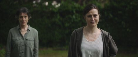 Harriet Walter and Clare Dunne in Herself (2020)