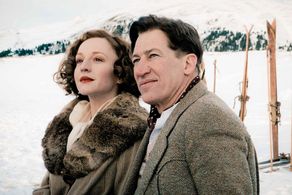 Tobias Moretti and Brigitte Hobmeier in Luis Trenker-Der Schmale Grat der Wahrheit (2015)