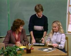 Lynn Redgrave, Timothy Patrick Murphy, and Amanda Wyss in Teachers Only (1982)