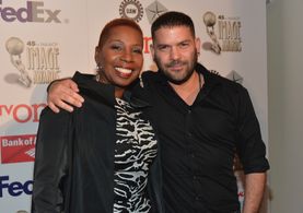 Guillermo Diaz and Iyanla Vanzant