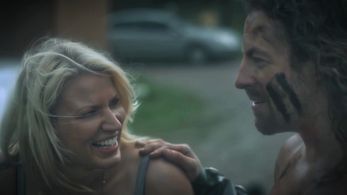 Michael Majalahti and Kukka Laakso in Spandex Sapiens (2015)