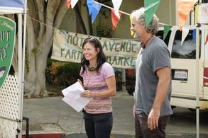 Christopher Lloyd and Gail Mancuso in Modern Family (2009)