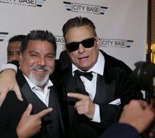 Producer/Actor/Director Damian Chapa and Co-Producer Daniel Ramos on the Mexican Gangster 2 Red Carpet.