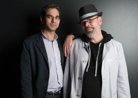 Producer Howard Gertler and director David France attend TheWrap's screening of 