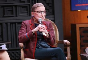 Cinema Cafe with Justice Ruth Bader Ginsburg and Nina Totenberg during the 2018 Sundance Film Festival at Filmmaker Lodg