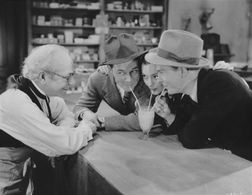 Alan Baxter, Owen Davis Jr., and Andrea Leeds in It Could Happen to You (1937)