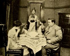 Helene Costello, Jesse Kelly, Hughie Mack, Florence Turner, and Veronica Finch in The Servant Problem; or, How Mr. Bulli