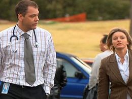 Tammy Macintosh and Duncan Young in All Saints (1998)